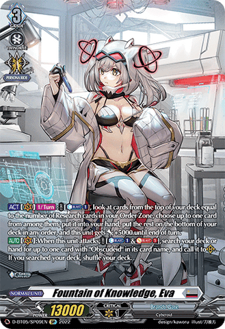 Fountain of Knowledge, Eva (SP) - D-BT05/SP09EN