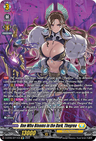 One Who Blooms in the Dark, Thegrea (SP) - D-BT05/SP11EN