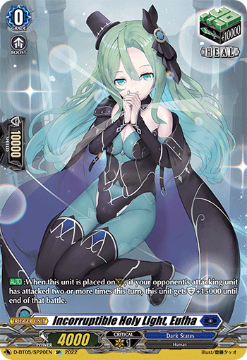 Incorruptible Holy Light, Eufha (SP) - D-BT05/SP20EN