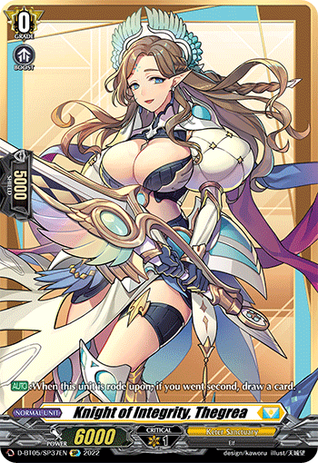 Knight of Integrity, Thegrea (SP) - D-BT05/SP37EN