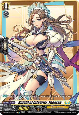 Knight of Integrity, Thegrea (SP) - D-BT05/SP37EN