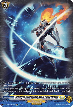 Bravery To Stand Against, Will to Pierce Through (SP) - D-BT05/SP42EN