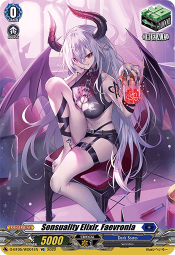 Sensuality Elixir, Faevronia (World Original) - D-BT05/WO01EN