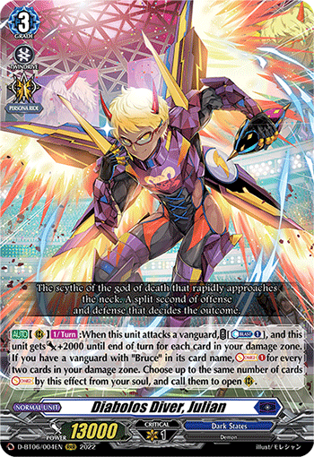 Diabolos Diver, Julian - D-BT06/004EN