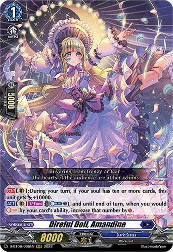 Direful Doll, Amandine - D-BT06/006EN