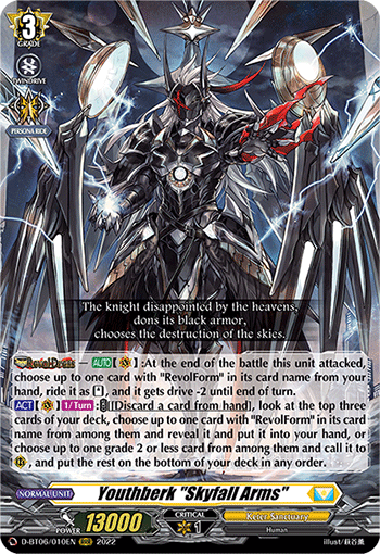 Youthberk "Skyfall Arms" - D-BT06/010EN