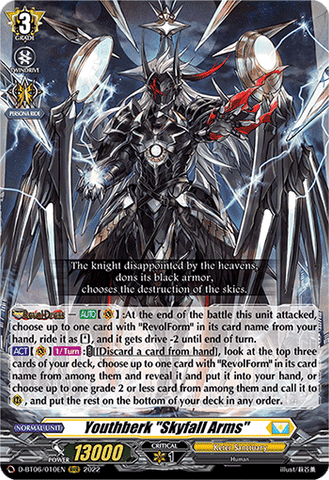 Youthberk "Skyfall Arms" - D-BT06/010EN