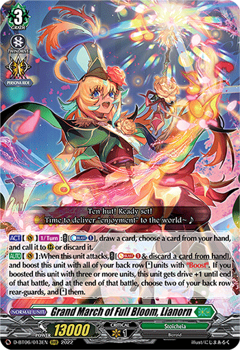 Grand March of Full Bloom, Lianorn - D-BT06/013EN