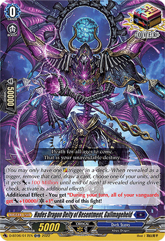 Hades Dragon Deity of Resentment, Gallmageheld - D-BT06/017EN