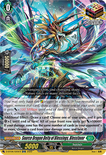 Source Dragon Deity of Blessings, Blessfavor - D-BT06/020EN
