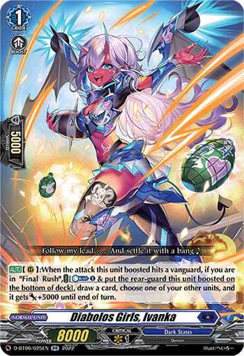 Diabolos Girls, Ivanka - D-BT06/025EN