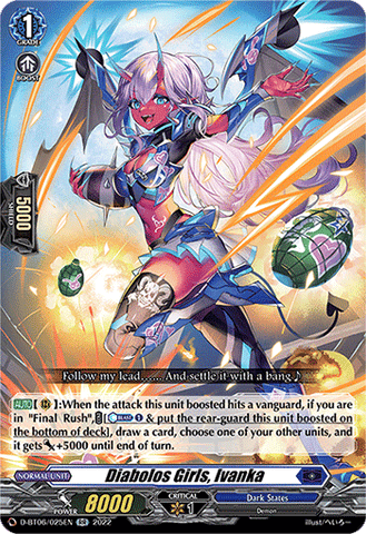 Diabolos Girls, Ivanka - D-BT06/025EN