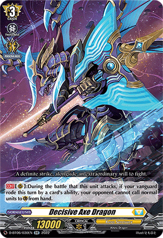 Decisive Axe Dragon - D-BT06/030EN