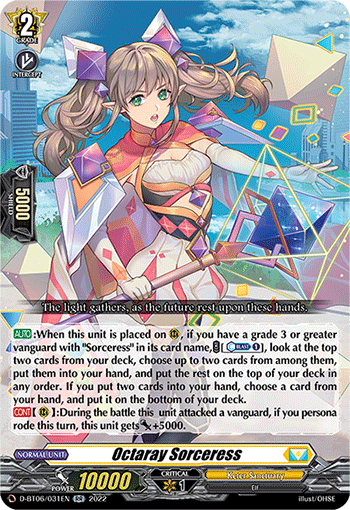 Octaray Sorceress - D-BT06/031EN