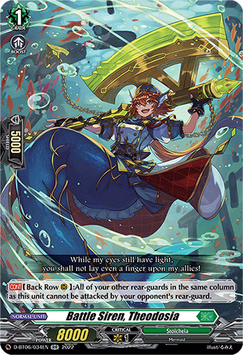Battle Siren, Theodosia - D-BT06/034EN