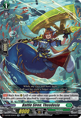 Battle Siren, Theodosia - D-BT06/034EN