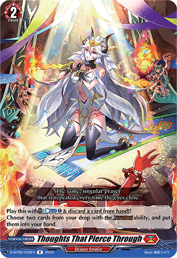 Thoughts That Pierce Through - D-BT06/039EN