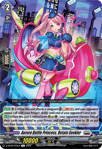 Aurora Battle Princess, Detain Seekler - D-BT06/045EN