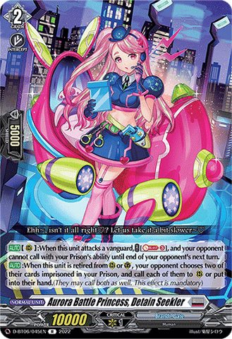 Aurora Battle Princess, Detain Seekler - D-BT06/045EN