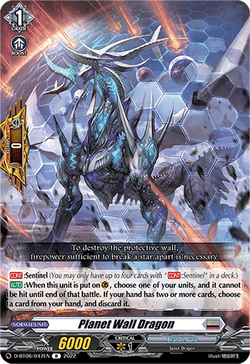 Planet Wall Dragon - D-BT06/047EN