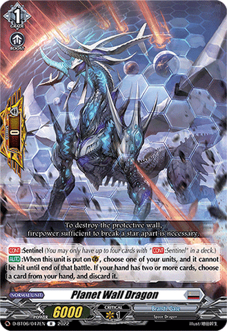 Planet Wall Dragon - D-BT06/047EN