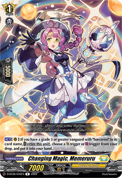 Changing Magic, Memeruru - D-BT06/049EN