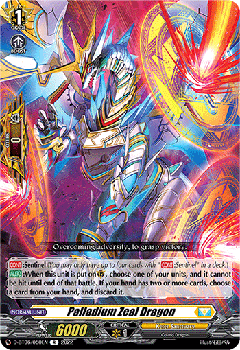 Palladium Zeal Dragon - D-BT06/050EN