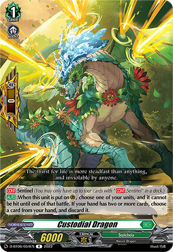Custodial Dragon - D-BT06/054EN