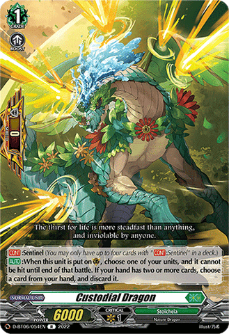 Custodial Dragon - D-BT06/054EN