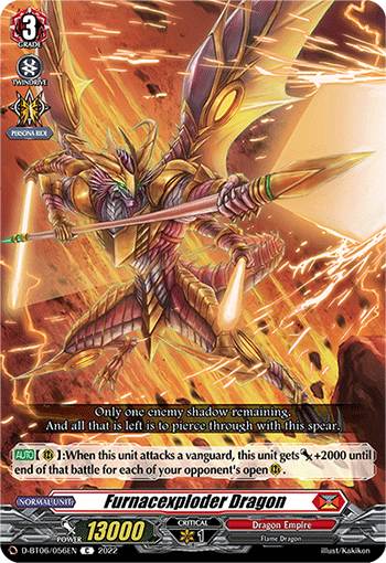 Furnacexploder Dragon - D-BT06/056EN