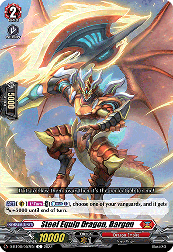 Steel Equip Dragon, Bargon - D-BT06/057EN