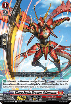 Sharp Equip Dragon, Adamaros - D-BT06/060EN