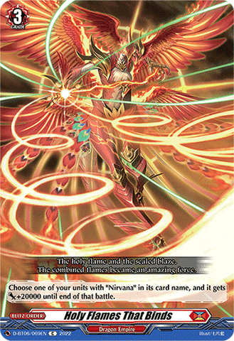Holy Flames That Binds - D-BT06/069EN