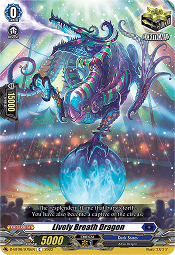 Lively Breath Dragon - D-BT06/075EN