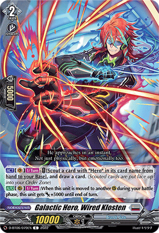 Galactic Hero, Wired Klosten - D-BT06/079EN