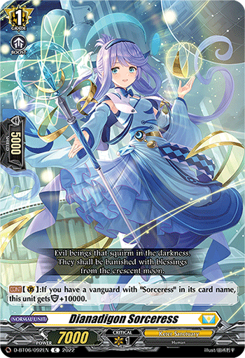 Dianadigon Sorceress - D-BT06/092EN