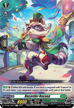 Recorder Racoon - D-BT06/099EN
