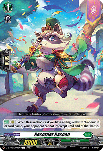 Recorder Racoon - D-BT06/099EN