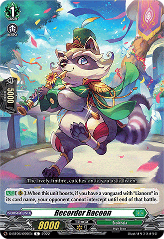 Recorder Racoon - D-BT06/099EN