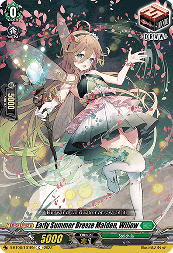 Early Summer Breeze Maiden, Willow - D-BT06/101EN
