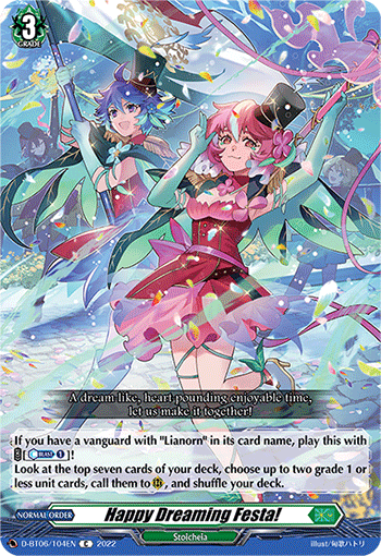 Happy Dreaming Festa! - D-BT06/104EN