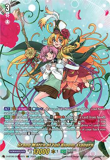 Grand March of Full Bloom, Lianorn (DSR) - D-BT06/DSR02EN