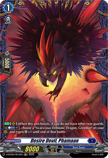 Desire Devil, Phamaan (FR) - D-BT06/FR13EN