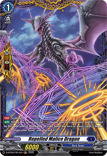 Repelled Malice Dragon (FR) - D-BT06/FR14EN