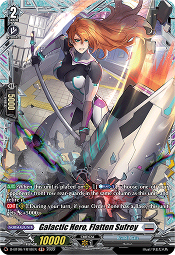 Galactic Hero, Flatten Sufrey (FR) - D-BT06/FR18EN