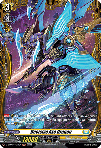 Decisive Axe Dragon (FR) - D-BT06/FR22EN