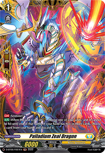 Palladium Zeal Dragon (FR) - D-BT06/FR27EN