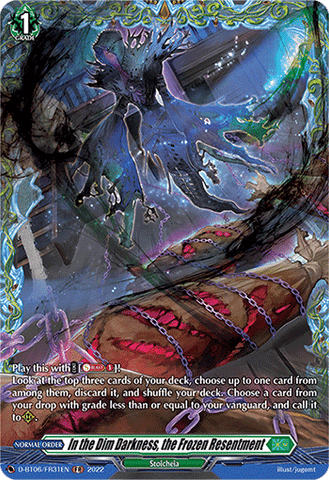 In the Dim Darkness, the Frozen Resentment (FR) - D-BT06/FR31EN