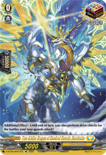 True Arbiter Dragon of Hundred Swords, Duralvalse (World Original) - D-BT06/WO01EN
