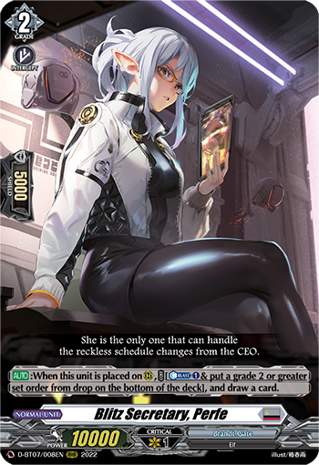 Blitz Secretary, Perfe - D-BT07/008EN